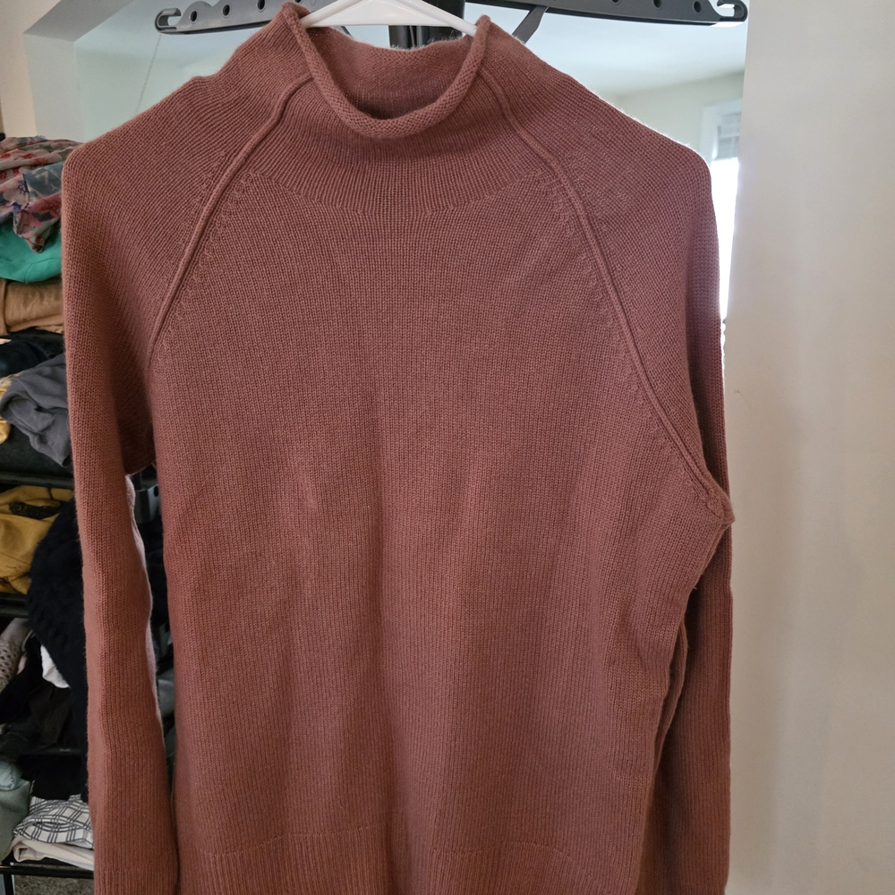 Theory Women's Cowl Neck Sweater in Rose